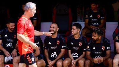 المران الأخير للأهلي قبل سفر البعثة إلى نيروبي لمواجهة جورماهيا