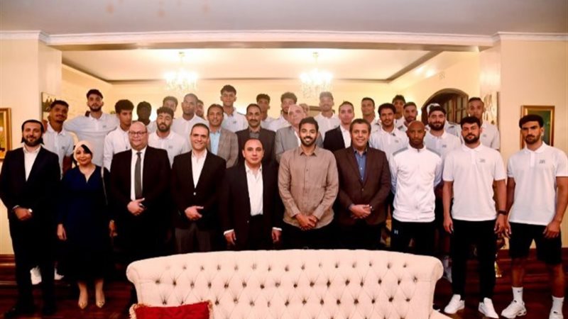 بعثة الزمالك في حفل عشاء السفير المصري في كينيا