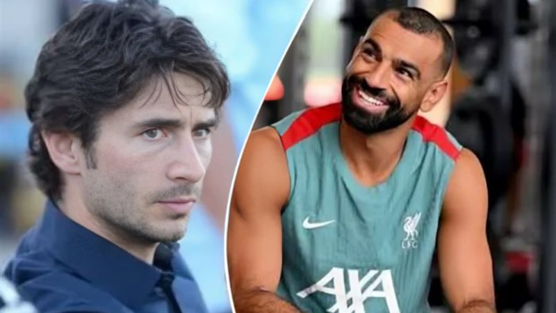 مدرب ليفربول ومحمد صلاح