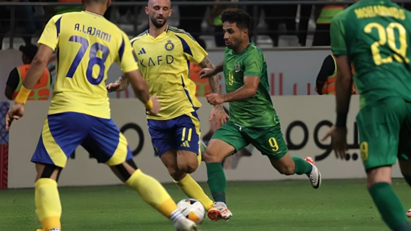النصر السعودي والشرطة العراقي