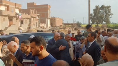 تشييع جنازة الدكتورة صفاء مرعي بحضور نواب الغربية والمئات من الأهالي