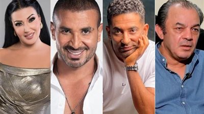 أحمد سعد وسمية الخشاب، أشهر أتباع صلاح التيجاني من الوسط الفني