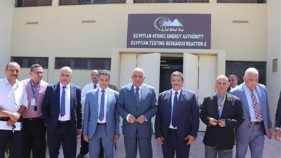 وزير الكهرباء يتفقد مدينة العلوم النووية بأنشاص