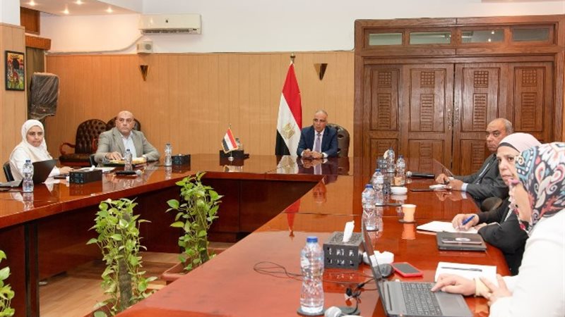 اجتماع وزارة الري