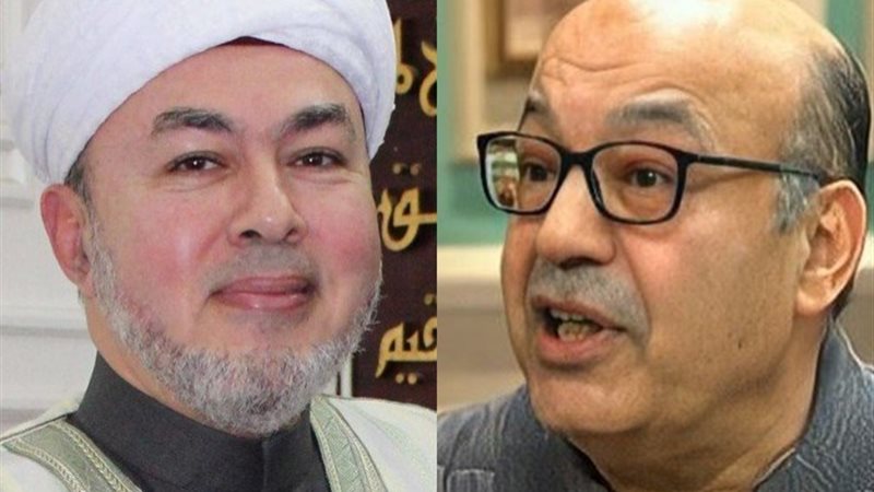 حجاج عبدالعظيم والشيخ صلاح التيجاني