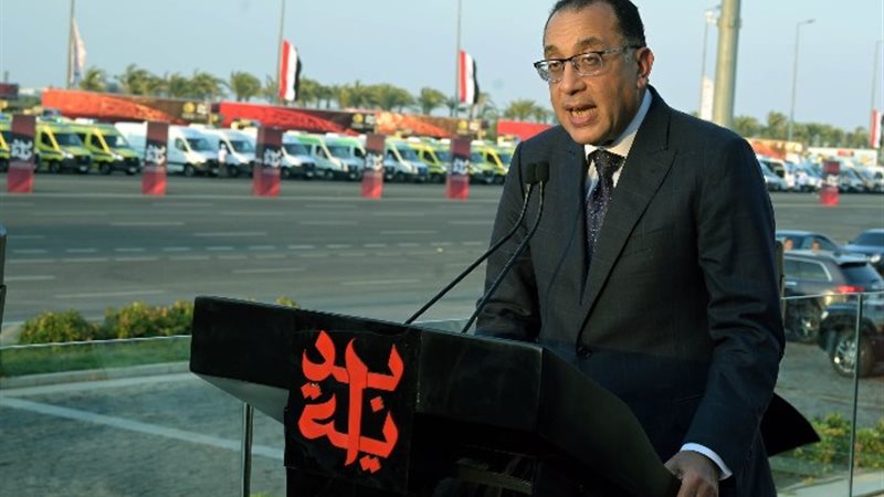 مصطفى مدبولي خلال احتفالية مبادرة بداية