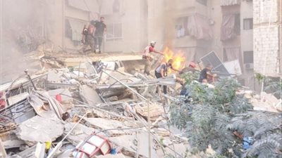 مقتل 3 أشخاص وإصابة 17 في غارة إسرائيلية على الضاحية الجنوبية بلبنان (فيديو)