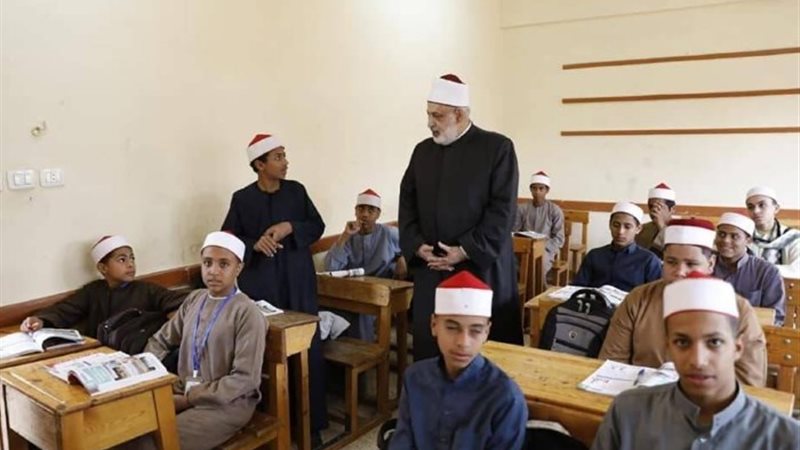 طلاب المعاهد الأزهرية- ارشيفية
