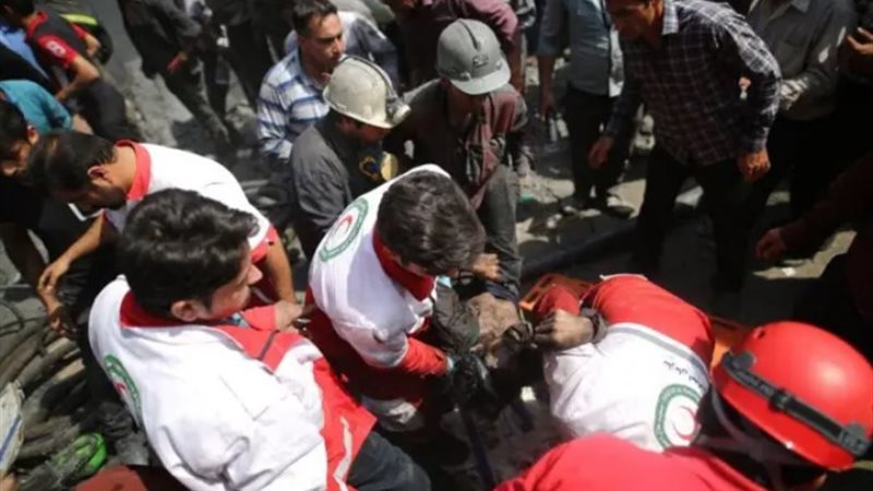 انفجار منجم فحم في إيران