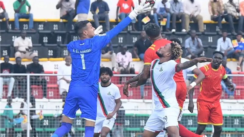 مباراة الجيش الملكي والمريخ السوداني