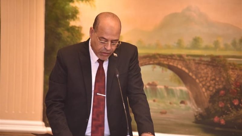 وزير العمل خلال الاجتماع السابع للجنة التوجيهية الثلاثية لد