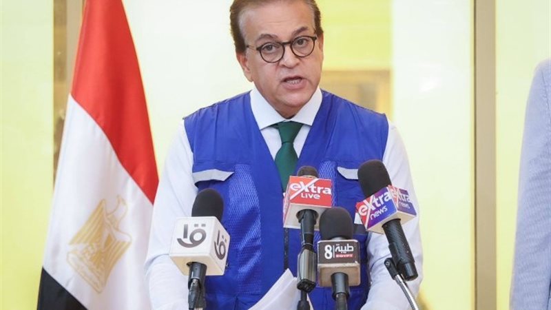 الدكتور خالد عبدالغفار نائب رئيس مجلس الوزراء ووزير الصحة و