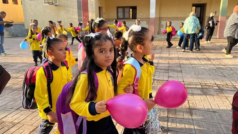 تلاميذ المدارس في ثالث يوم دراسة