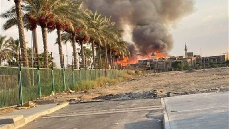 حريق مدينة الانتاج
