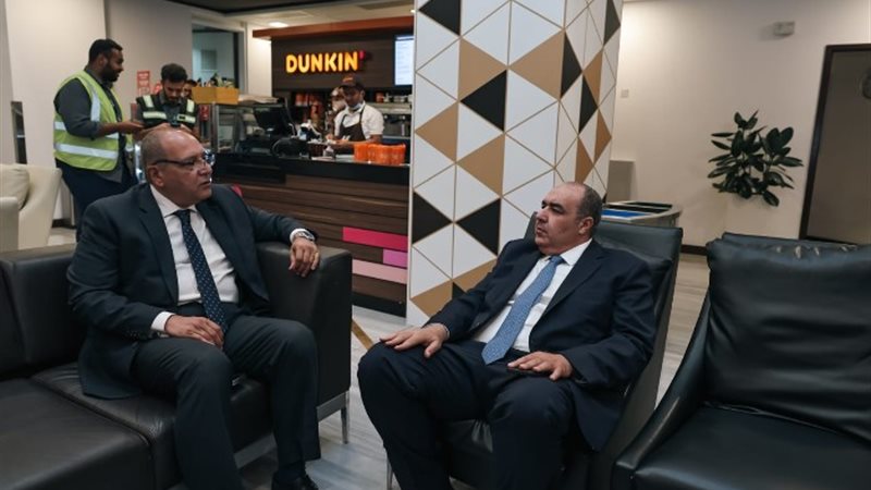 السفير أحمد فاروق يستقبل بعثة الأهلي