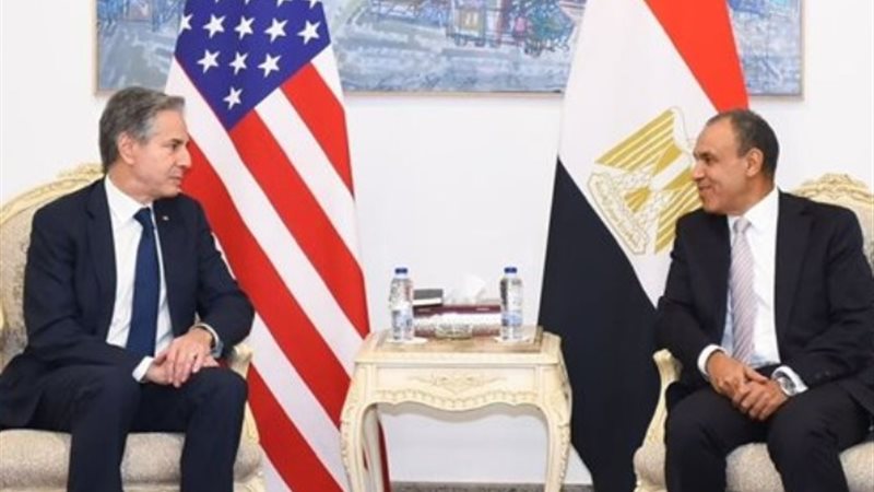 وزير الخارجية مع نظيره الأمريكي ـ أرشيفية