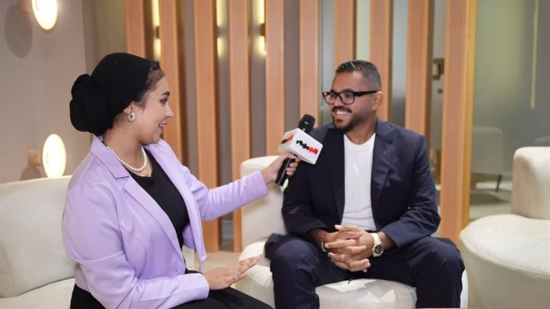 محمد العتال CEO شركة العتال جروب مع محررة موقع الجمهور