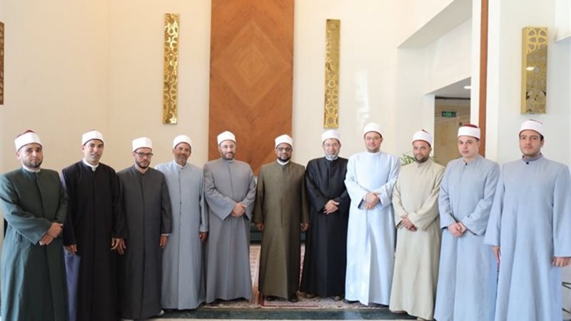 الأمين العام لمجمع البحوث الإسلامية د. محمد الجندي يودع وعا