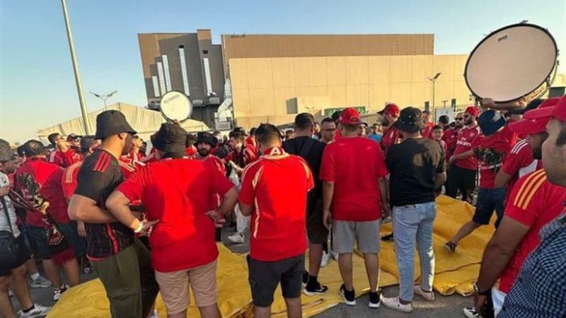 جماهير الأهلي خارج الملعب