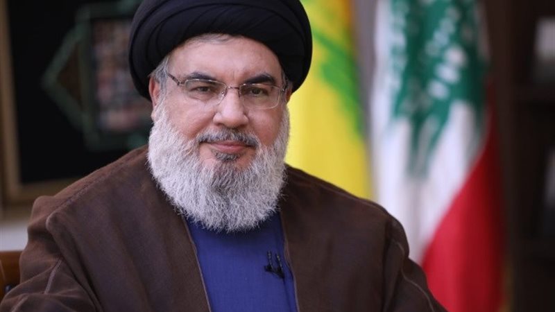 حسن نصر الله الأمين العام لحزب الله اللبناني