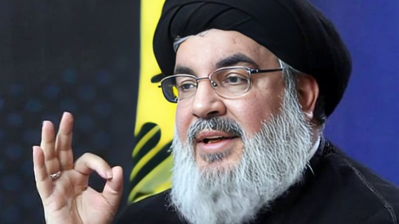 حسن نصر الله الأمين العام لحزب الله اللبناني