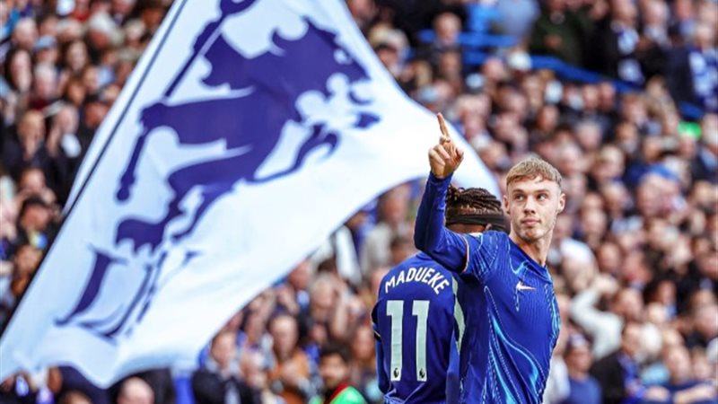 كولي بالمر لاعب فريق تشيلسي