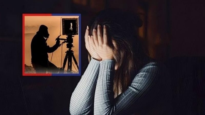 تصوير فتاة خلسة _ تعبيرية