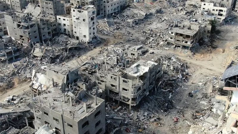 الدمار في قطاع غزة