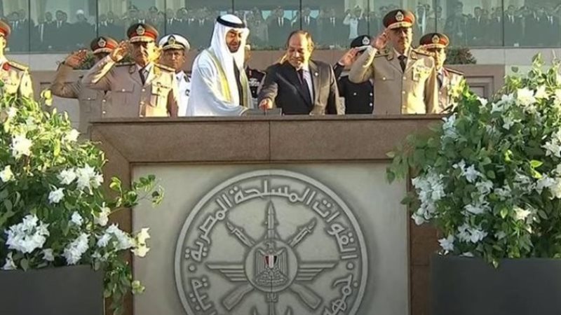 الرئيس السيسي ومحمد بن زايد
