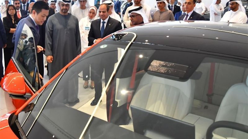 الرئيس عبدالفتاح السيسي، وضيف مصر الشيخ محمد بن زايد آل نهي