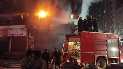 السيطرة على حريق عقار في منطقة الموسكي دون إصابات