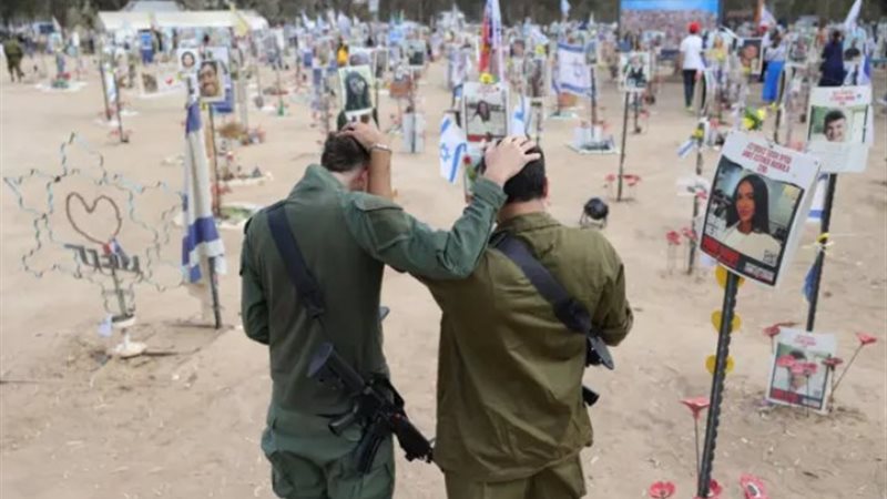 جنود جيش الاحتلال في ذكرى 7 أكتوبر