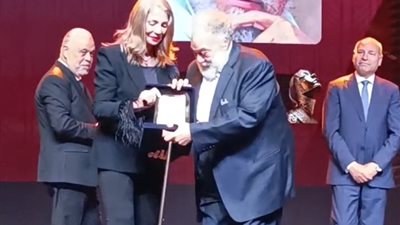 سوسن بدر لـ«الجمهور»: وجودي بتكريم يحيي الفخراني هو تكريم لي