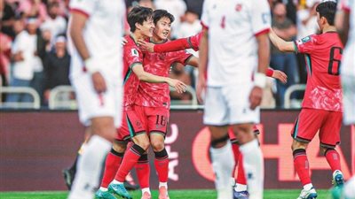كوريا الجنوبية تضرب الأردن بثنائية في تصفيات آسيا المؤهلة لـ كأس العالم 2026