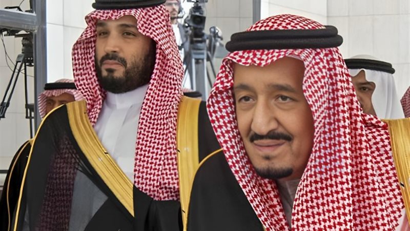 الملك سلمان بن عبد العزيز والأمير محمد بن سلمان