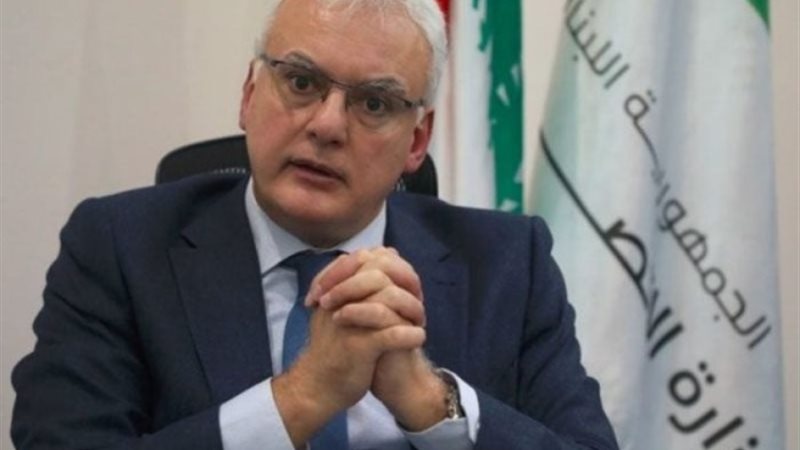 جوني القرم، وزير الاتصالات اللبناني