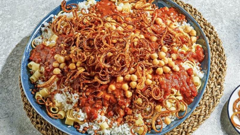 طريقة عمل الكشري