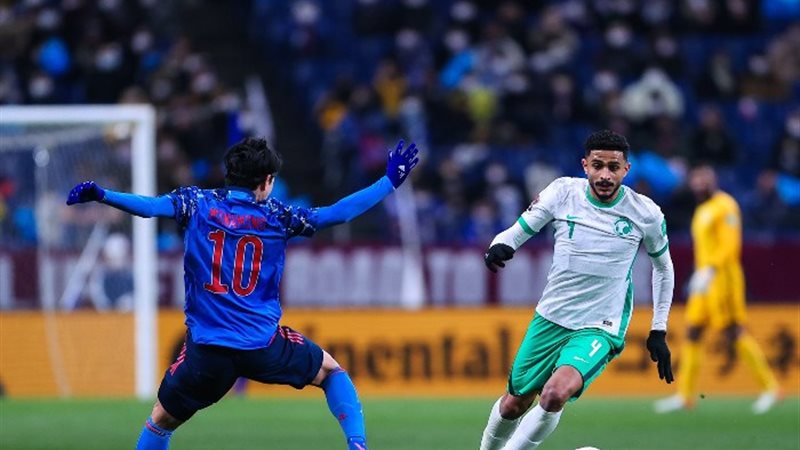 مباراة السعودية واليابان