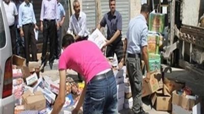 صحة الدقهلية: إعدام 65 طن مخللات متنوعة غير صالحة للاستهلاك الآدمى