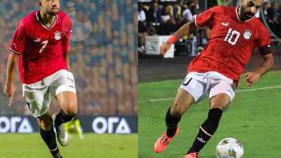 منتخب مصر يتقدم على موريتانيا بثنائية تريزيجيه وصلاح