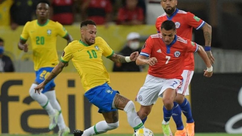 البرازيل ضد تشيلي