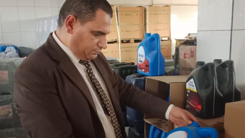 جانب من الحملات الرقابية بوزارة التموين