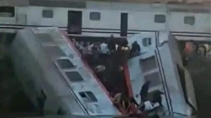 حادث تصادم قطارى المنيا