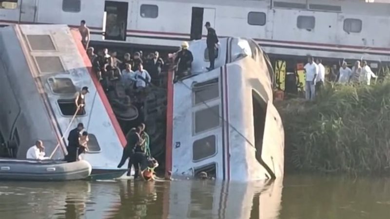 قطار المنيا