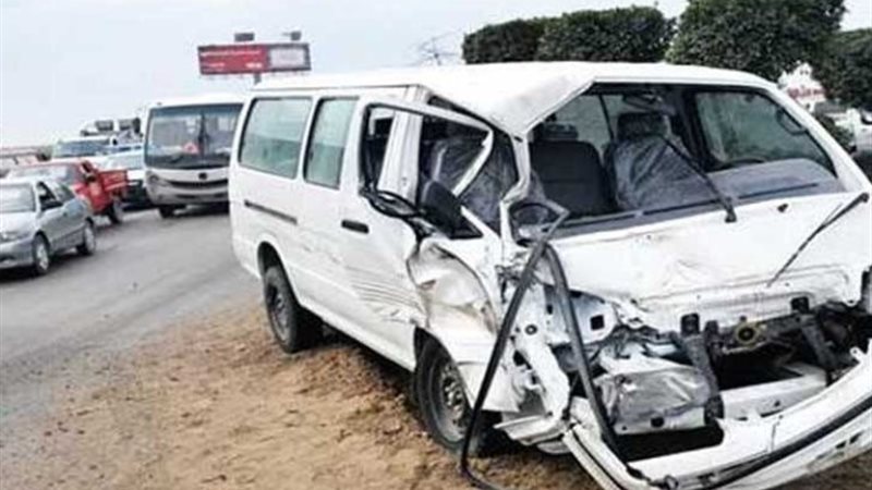 حادث ميكروباص - صورة ارشيفية