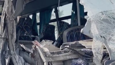 التحفظ على سائق الأتوبيس المتسبب في مصرع وإصابة 11 شخصا بطريق الإسماعيلية