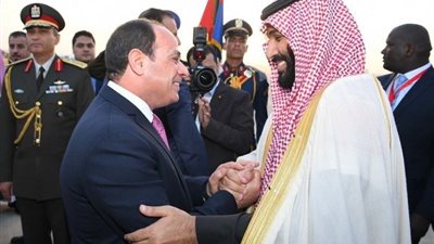 الرئيس السيسي يودع ولي عهد المملكة بعد زيارة ناجحة للقاهرة (فيديو)