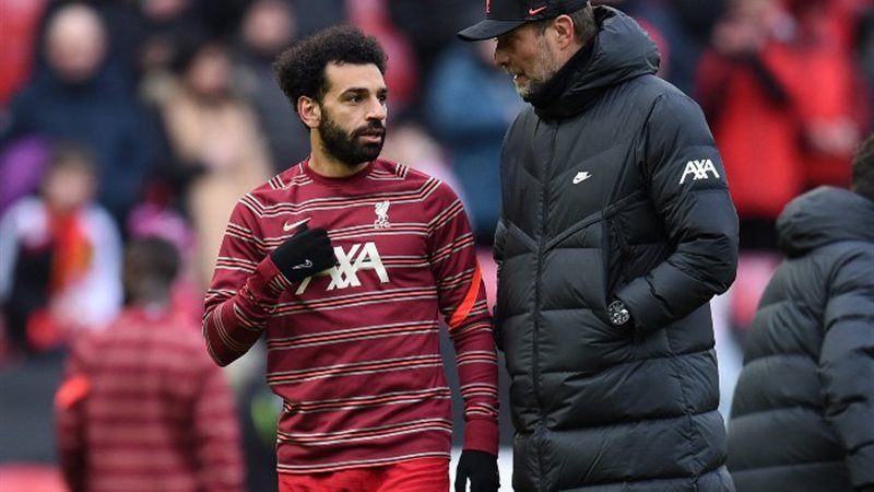 محمد صلاح ويورجن كلوب