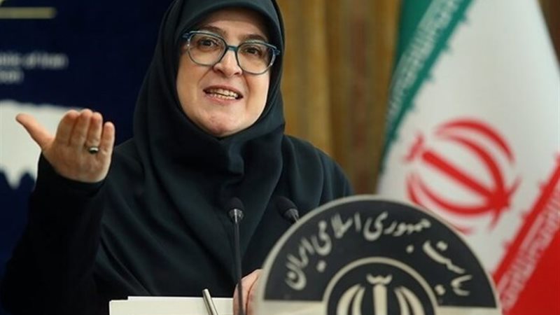 المُتحدثة باسم الحكومة الإيرانية فاطمة مهاجراني