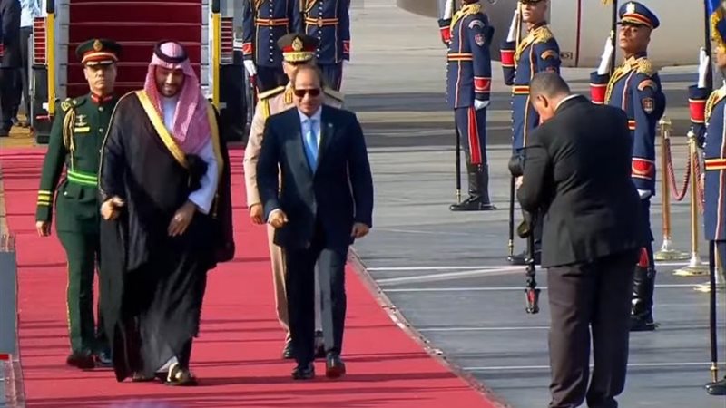 الرئيس السيسي وولى العهد السعودي